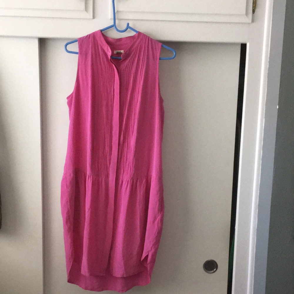 Pink fossil dress